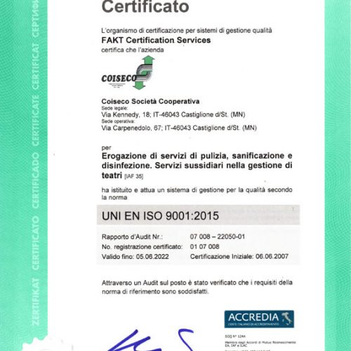 ISO 9001 COISECO