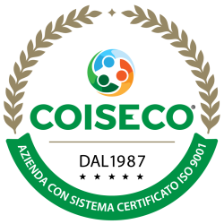 Marchio Coiseco Coccarda ISO 9001